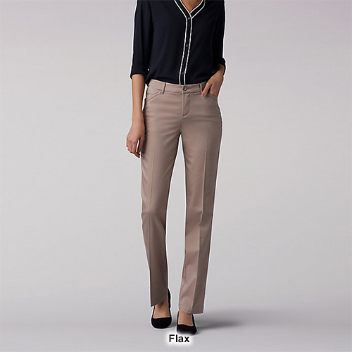 women's lee flex motion trouser pants