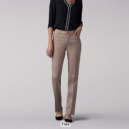 Lee Flex Motion Flax Straight Leg Pants