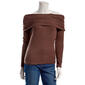 Juniors Madden Girl Off the Shoulder Rib Top - image 1