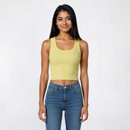 Juniors Wallflower Ashe Cloud Bra Cup Tank Top