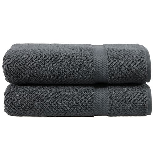 Linum 2pc. Herringbone Bath Towel Set - image 