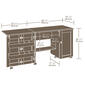 Sauder Sewing/Craft Cart - Cinnamon Cherry - image 3