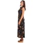 Womens MSK Sleeveless Floral Half Zip Neck Midi Dress - image 4