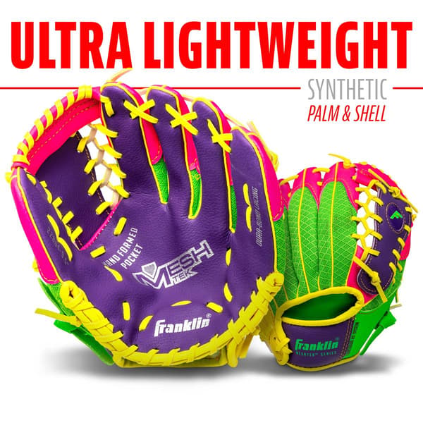 Franklin® 9.5in. MESHTEK Ball & Glove - Purple