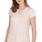 Petite Emaline Key Items Short Sleeve V Neck Stripe Tee - image 4