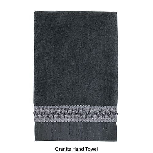 Avanti Braided Cuff Bath Towel Collection