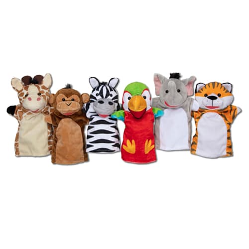 Melissa &amp; Doug® Safari Puppet Set