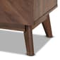 Baxton Studio Hartman Walnut Brown Wood 2-Drawer Nightstand - image 6