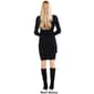 Juniors Jolie & Joy Ruched Rib Knit Surplice A-Line Dress - image 2