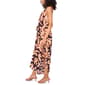 Womens MSK Sleeveless Abstract Challis Tie Waist Jumpsuit - image 3