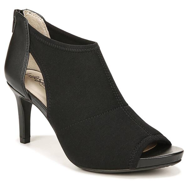 Womens LifeStride Mod Peep-Toe Booties - image 