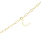 Athra 14kt. Gold over Brass Chain Heart Charms Pendant Necklace - image 2