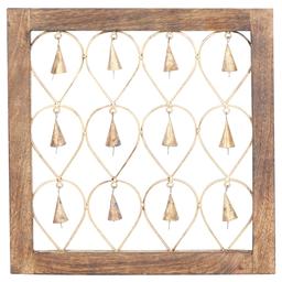 9th & Pike® Gold Hanging Bells Wall Decor - Set of 2