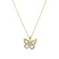 Accents by Gianni Argento Gold Plated Mom & Child Pendant - image 1