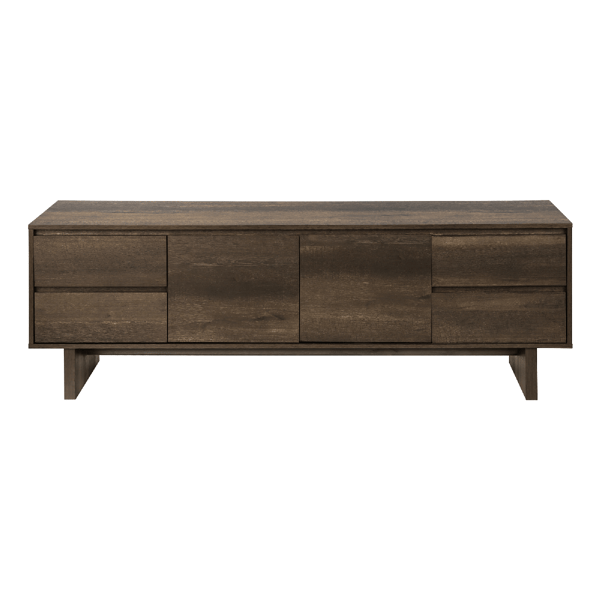 Monarch Specialties Transitional 72in. Media Entertainment Center