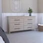 FM FURNITURE Luxor 6 Drawer Double Dresser - image 3