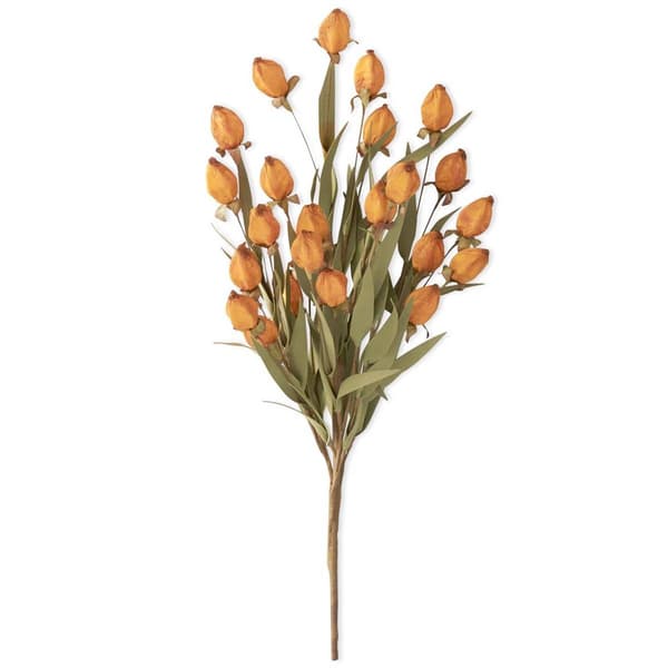 K&K Interiors 22in. Orange Chinese Lantern Bush - image 