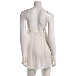 Womens Spree Intimates 2pc. Pearl & Lace Mesh Babydoll - 22243A