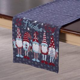 Patriotic Party Gnomes Tapestry Runner - 13x72