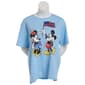Juniors Plus Freeze Micky &amp; Minnie Americana Graphic Tee - image 1
