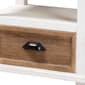 Baxton Studio Glynn Farmhouse Weathered Two-Tone Nightstand - image 5