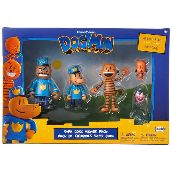 Jakks Pacific Dog Man Multi-Pack Action Figures - image 