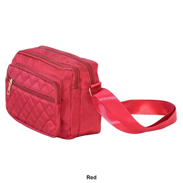NICCI Nylon Quilted Crossbody Bag