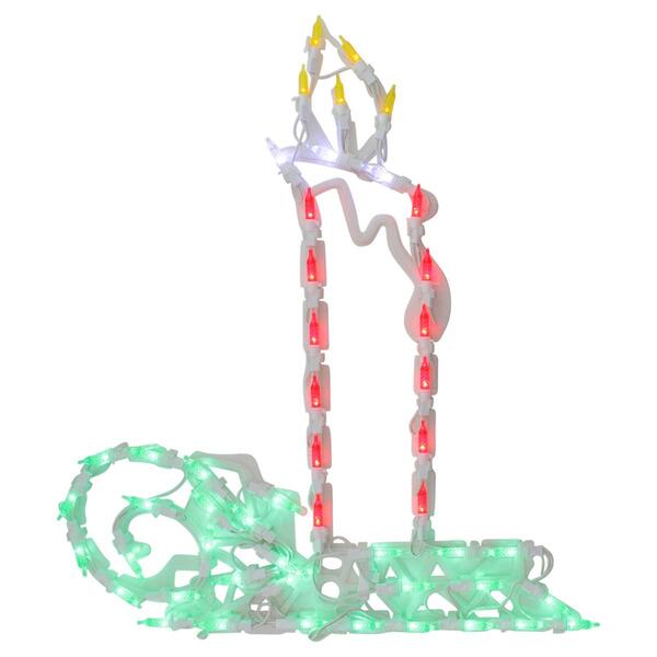 Northlight Seasonal 17.5in. LED Candle Window Silhouette - image 