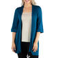 Womens 24/7 Comfort Apparel Elbow Length Open Front Cardigan - image 6