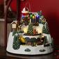 Alpine LED Animated Christmas Village D&#233;cor - image 3