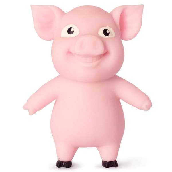 KeyCraft(R) Stretch ''N Smash Mini Pig Sensory Toy - image 