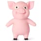 KeyCraft(R) Stretch ''N Smash Mini Pig Sensory Toy - image 1