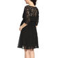 Womens Glow &amp; Grow® Lace Trim Maternity Fit &amp; Flare Dress - image 2