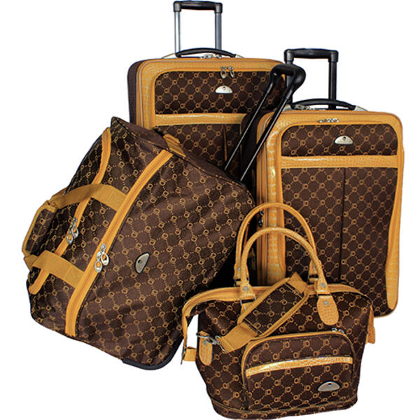 American Signature 4pc. Luggage Set - Multi - image 