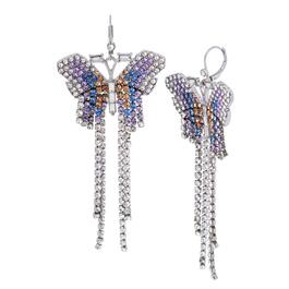 Steve Madden Butterfly Chandelier Earrings
