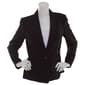 Petite Kasper One Button Solid Seamed Crepe Jacket - image 2