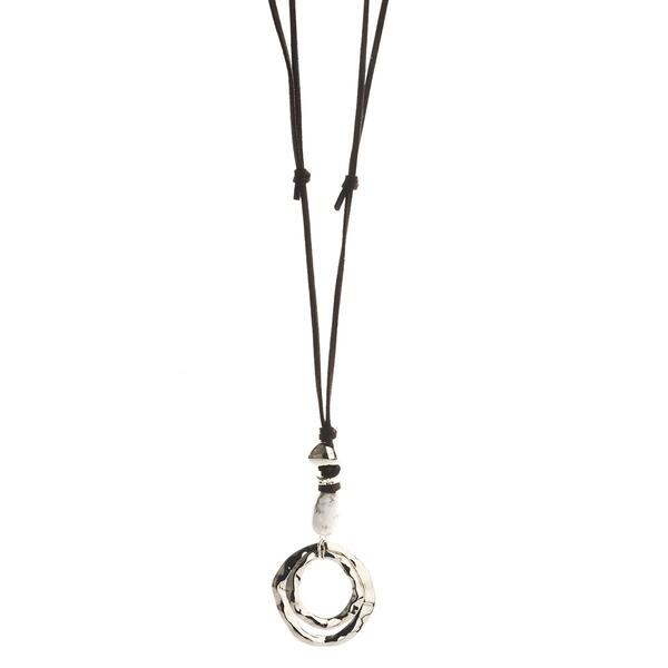 Ashley Cooper&#40;tm&#41; Cord Necklace w/ Pull Tie Pendant - image 