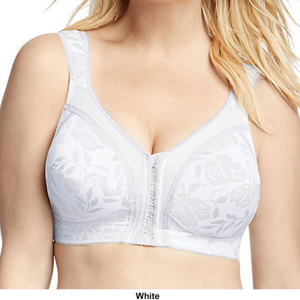 Womens Playtex 18 Hour Front Close with Flex Back White Bra Size