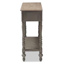 Baxton Studio Noemie 2 Drawer Console Table