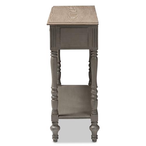 Baxton Studio Noemie 2 Drawer Console Table