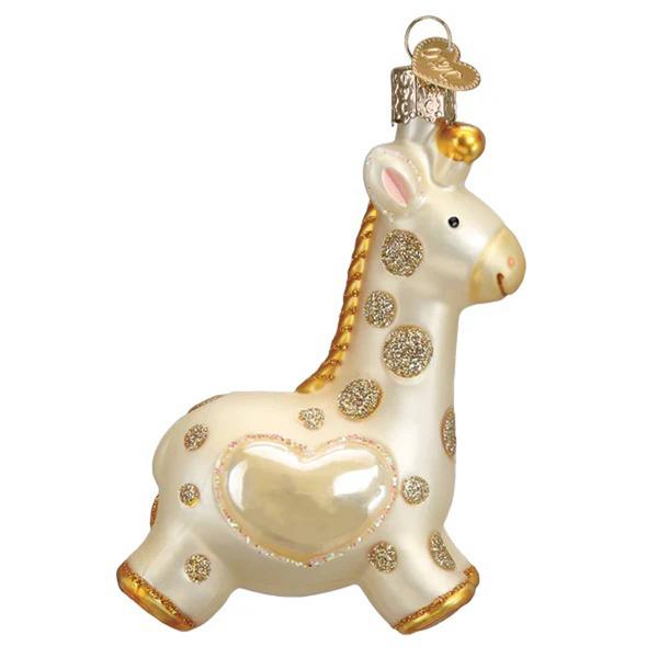 Old World Christmas Baby''s First Christmas Glass Ornament