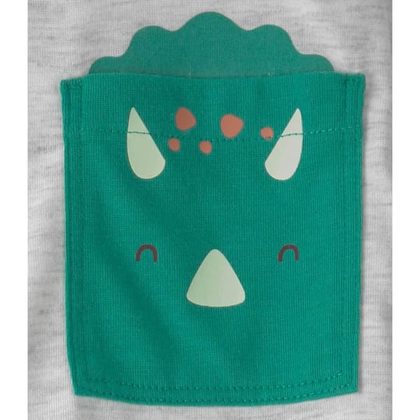 Toddler Boy Carter''s Dino Ss Loose Fit Pajama Set