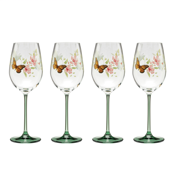 Lenox® Butterfly Meadow® Wine Glasses - Set of 4