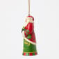 Jim Shore Heartwood Creek Santa w/ Tractor Christmas Ornament - image 3