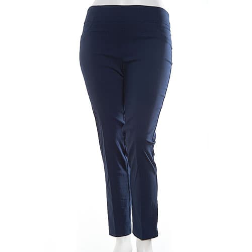 Petite Ruby Rd. Teal Appeal Pull On Pants