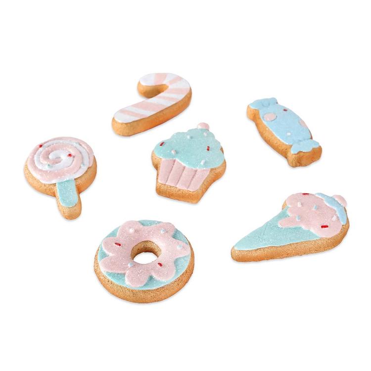 National Tree 8in. Pastel Gingerbread Ornaments