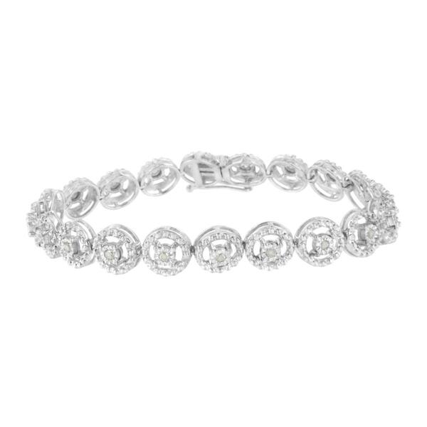 Haus of Brilliance 1/2ctw. Diamond Fashion Link Bracelet - image 