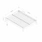 South Shore Vito Queen Black Platform Bed Frame - image 4