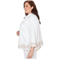 Plus Size Alfred Dunner Natural Wonder Embroidered Denim Jacket - image 4