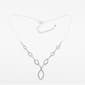 Rosa Rhinestones Crystal Rhinestone Graduate Y Necklace - image 1